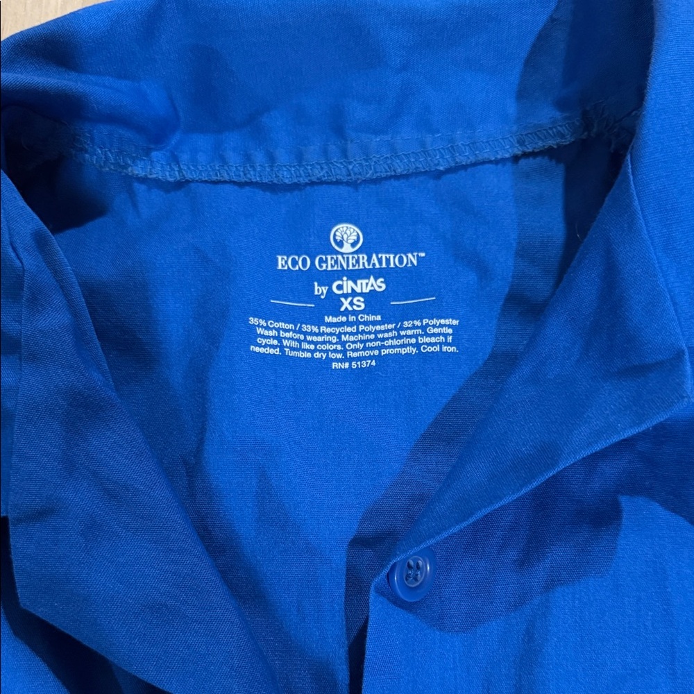 Blue lab coat - Picture 2 of 2